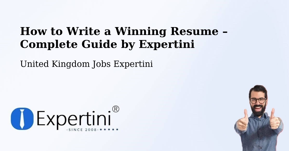 Resume Writing Guide for Job Seekers – Kettering - Kettering, United Kingdom Jobs Expertini